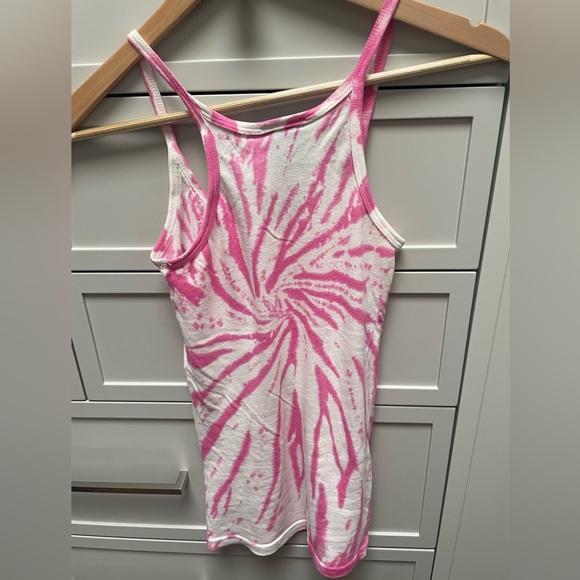 Pink tie dyed tank - Picture 3 of 3